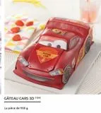 GÂTEAU CARS 3D offre sur Carrefour