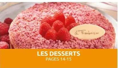 les desserts