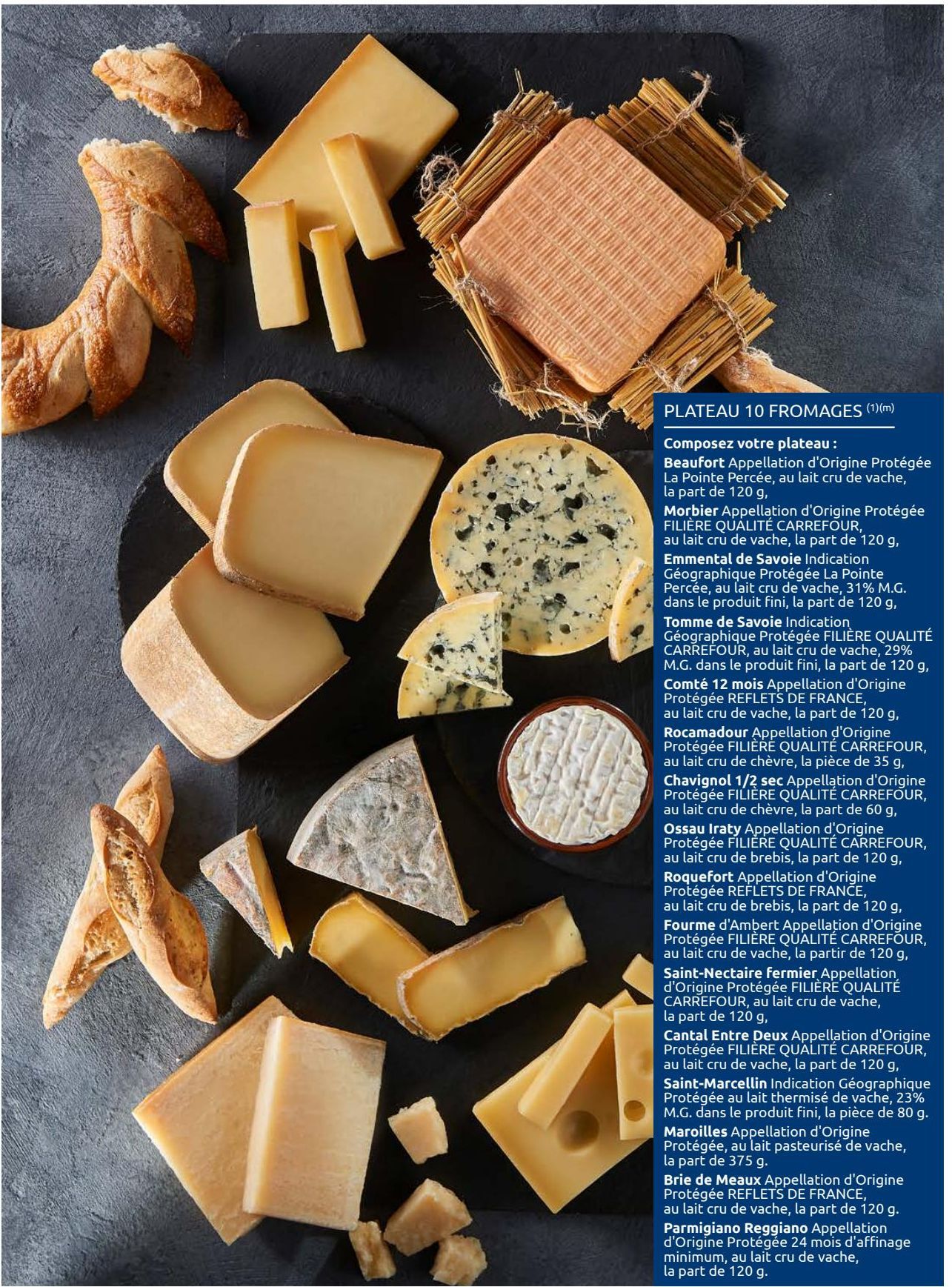 PLATEAU 10 FROMAGES