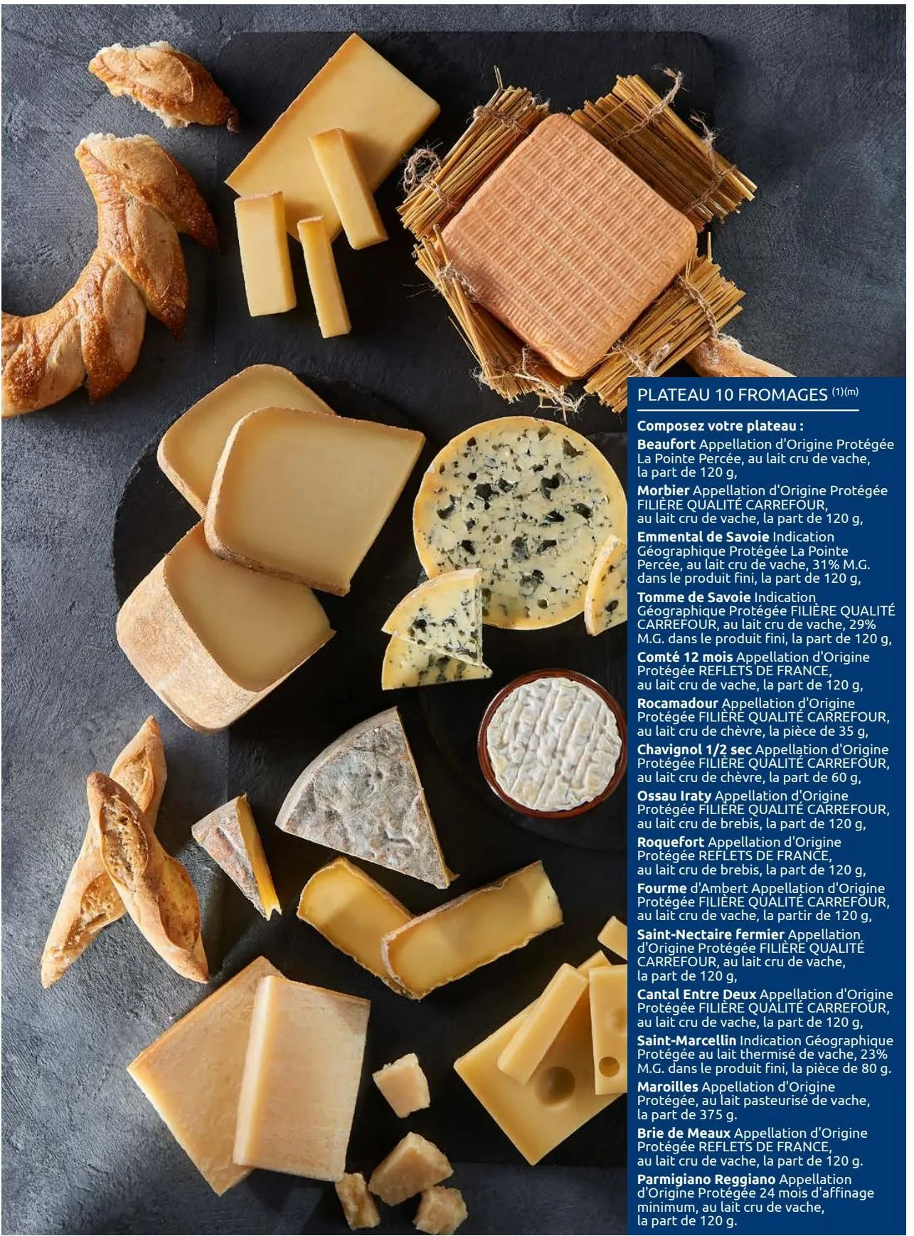 plateau 10 fromages