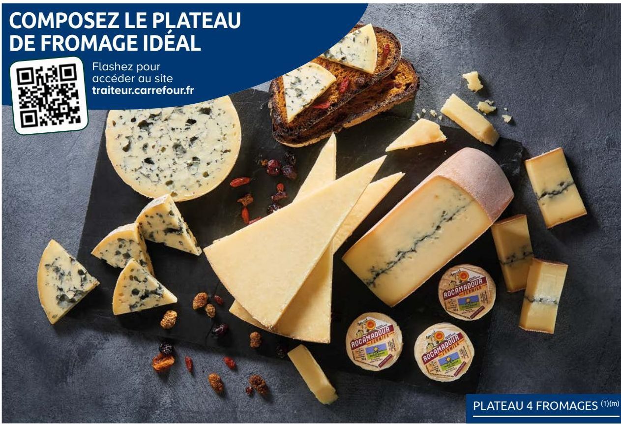 PLATEAU 4 FROMAGES