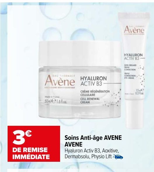 Soins Anti-âge AVENE AVENE