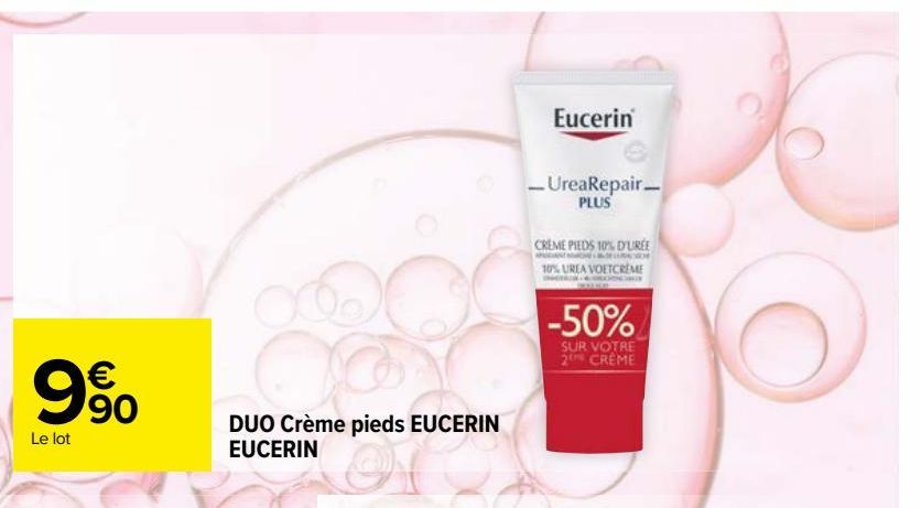 DUO Crème pieds EUCERIN  EUCERIN