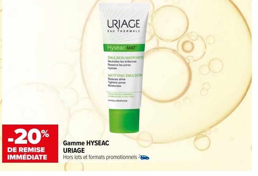 Gamme HYSEAC URIAGE