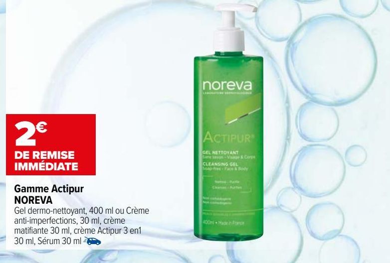 Gamme Actipur NOREVA