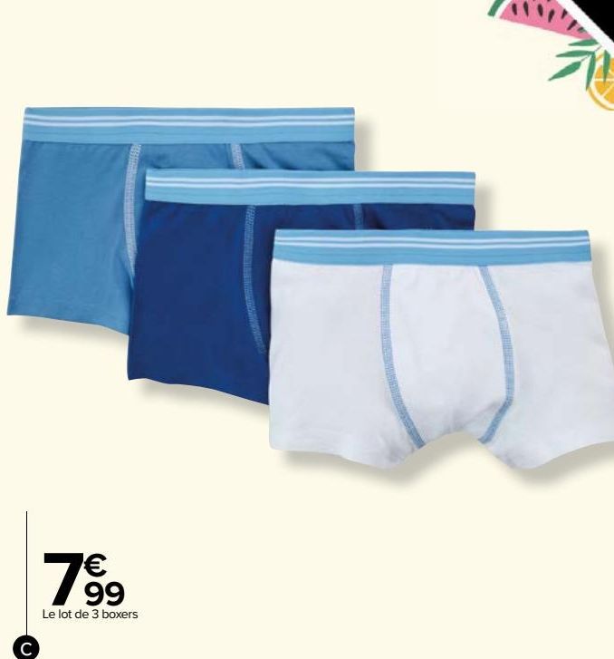 Boxers garçon 