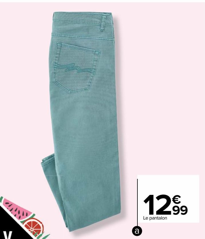 Pantalon 7/8è femme 