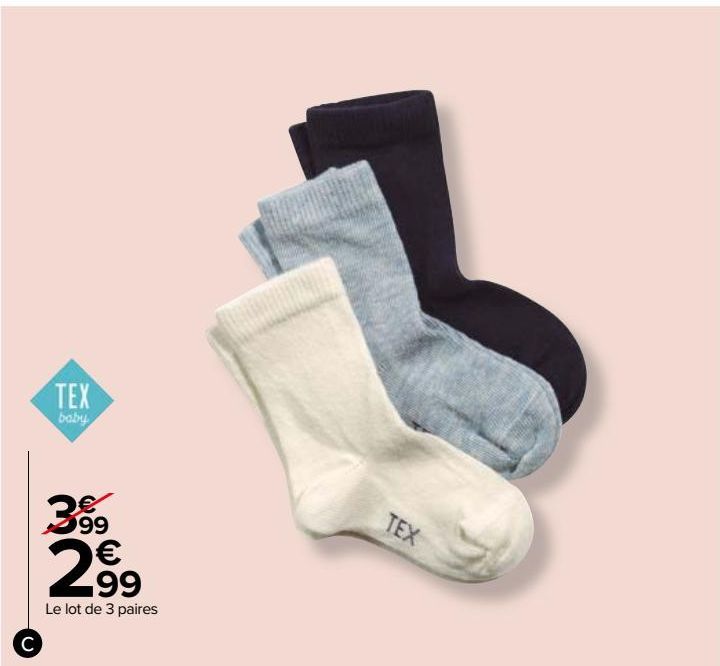 Mi-chaussettes fille ou garçon 