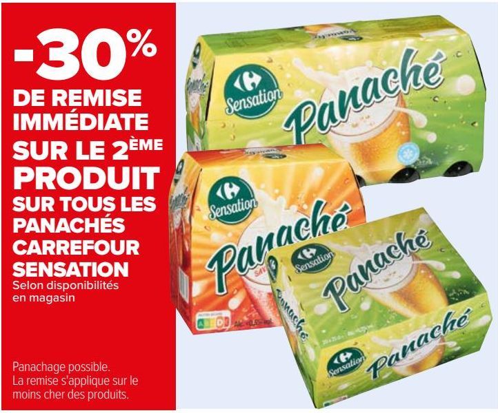 TOUS LES PANACHES CARREFOUR SENSATION