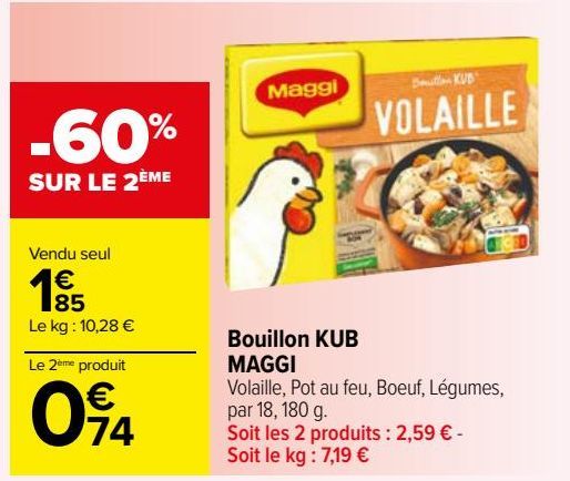 bouillon Kub Maggi