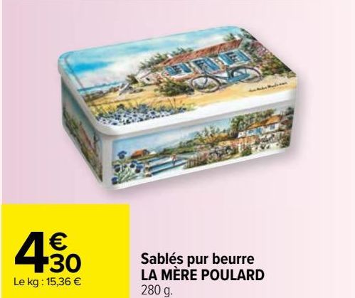 sablés pur beurre La Mère Poulard