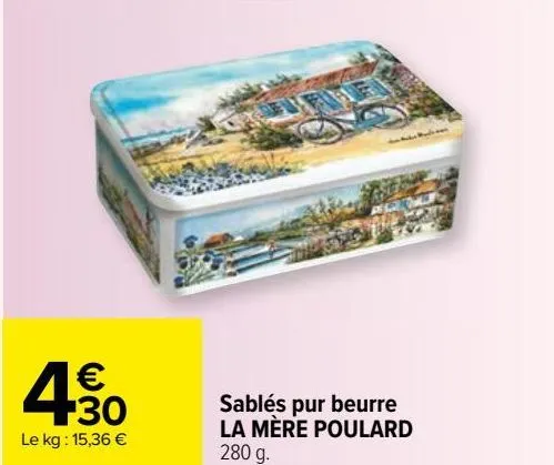 sablés pur beurre la mère poulard