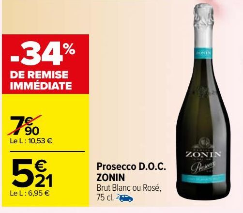 prosecco DOC Zonin