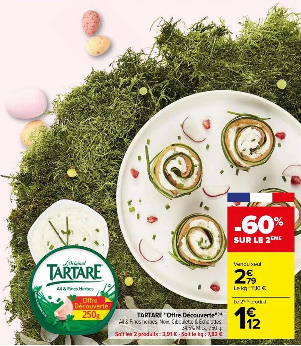 tartare "offre découverte"