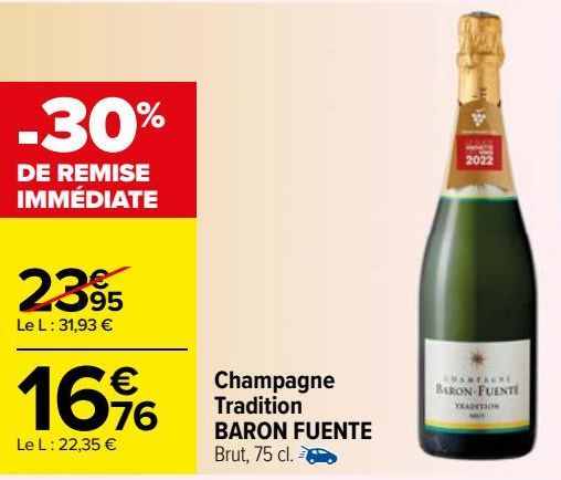 champagne tradition Baron Fuente