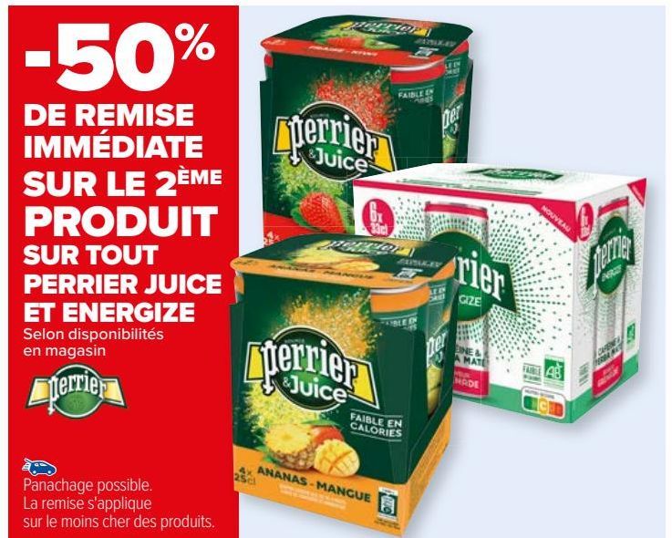 TOUT PERRIER JUICE ET ENERGIZE