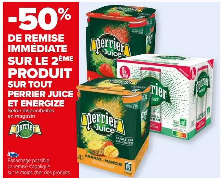 tout perrier juice et energize