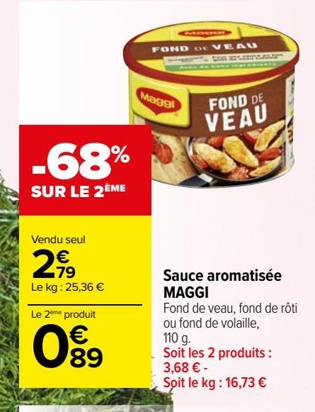 SAUCE AROMATISEE MAGGI