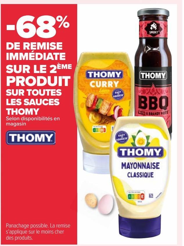 SUR TOUTES LES SAUCES THOMY