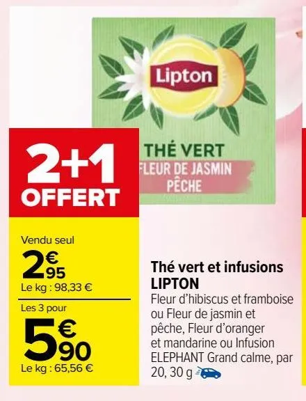 the vert et infusions lipton