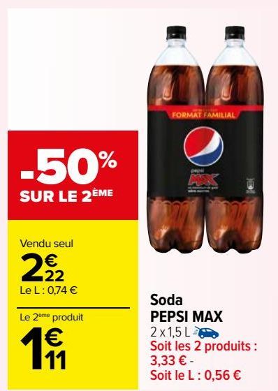 SODA PEPSI MAX