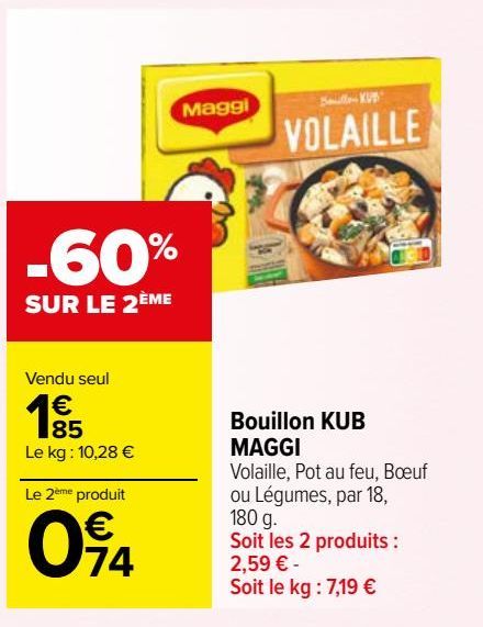 BOUILLON KUB MAGGI