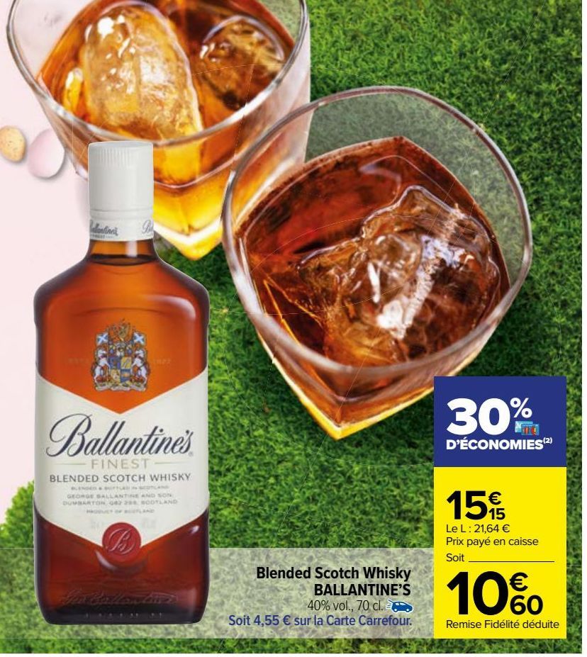 BLENDED SCOTCH WHISKY BALLANTINE"S