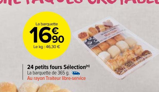 24 PETITS FOURS SELECTION