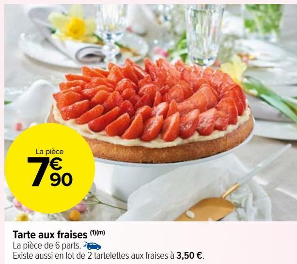 TARTE AUX FRAISES