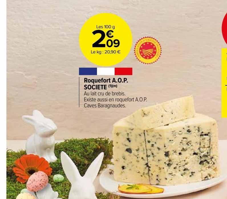 ROQUEFORT A.O.P SOCIETE