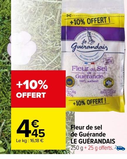 FLEUR DE SEL DE GUERANDE LE GUERANDAIS