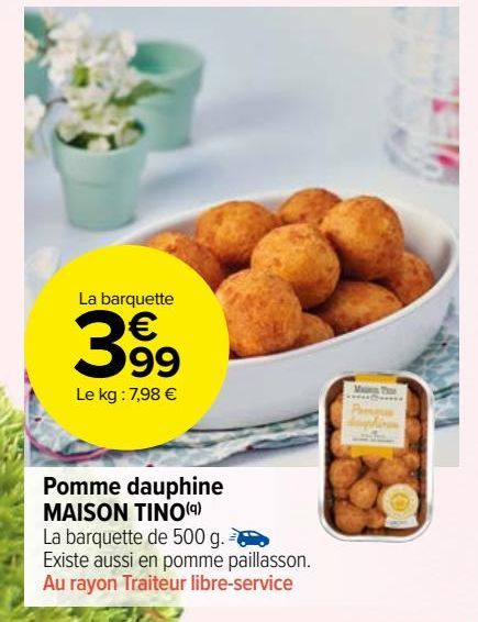 POMME DAUPHINE MAISON TINO