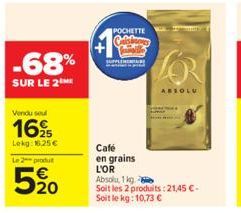 café en grains L'Or