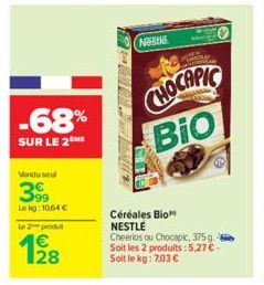 céréales bio Chocapic