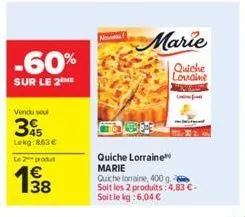 quiche lorraine marie