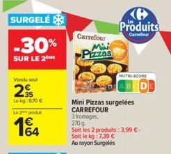 surgelés Carrefour