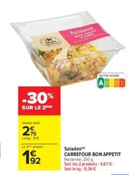 salades Carrefour