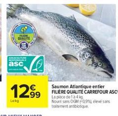 saumon Carrefour