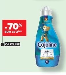 -70%  SUR LE 2 ME  CAJOLINE  Cajoline  Complet 