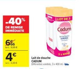 soldes Cadum