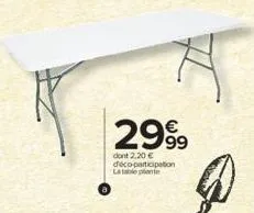 2999  dont 2,20 € déco-participation latable plante 