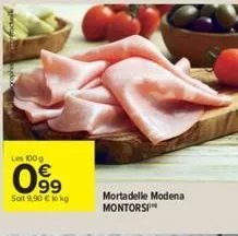 mortadelle montorsi