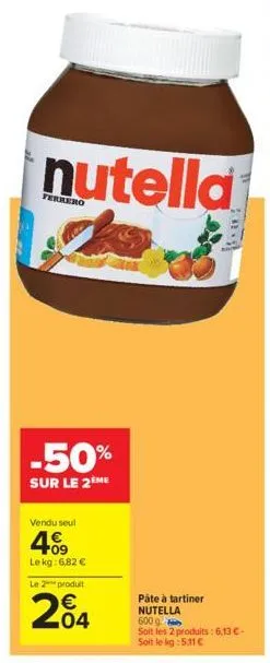 pâté nutella