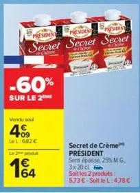 crème président