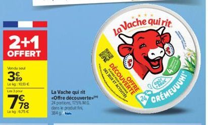 promos La vache qui rit