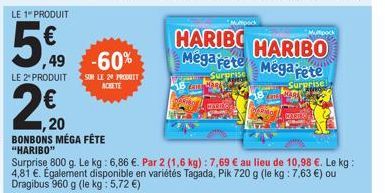 bonbons Haribo