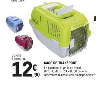 Cage de transport 