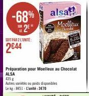 chocolat Alsa