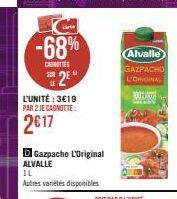 gazpacho Alvalle