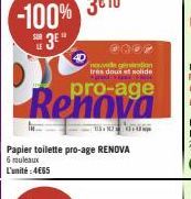 papier toilette Renova